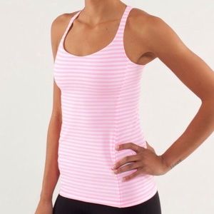 Lululemon pink tank top size 4